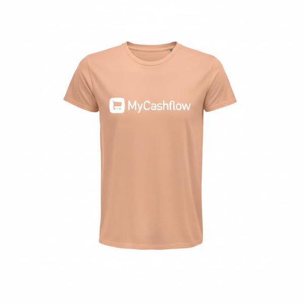 MyCashflow T-shirt, unisex, peach