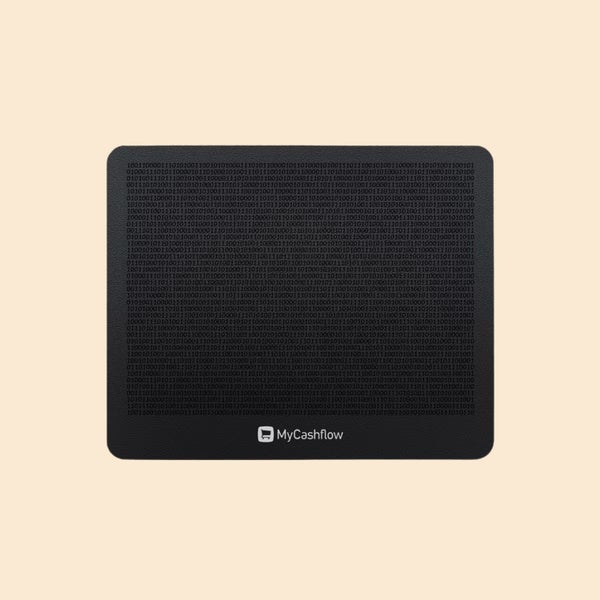 MyCashflow mouse pad, black