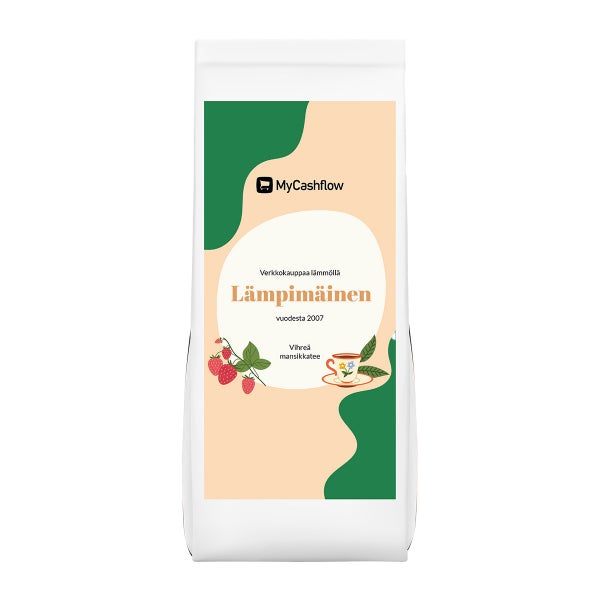 Hot-bake tea, strawberry cloud