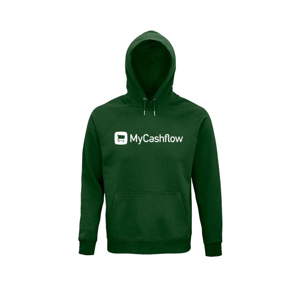 MyCashflow hoodie, unisex, green