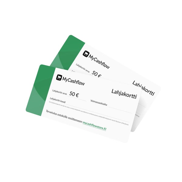 MyCashflow Store gift card, 50 &euro;